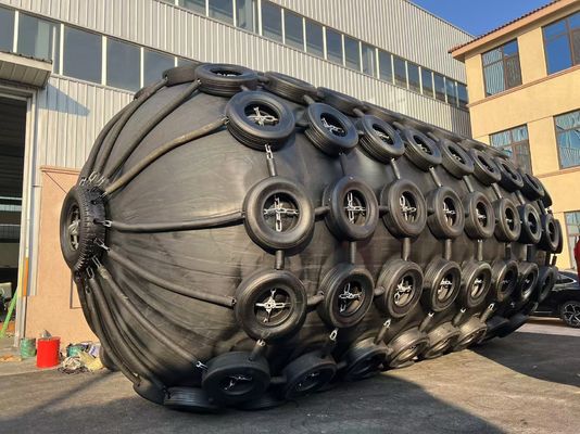 Quality Henger ISO17357 Pneumatic Rubber Fender for Marine Dock and Ship Berthing Protection factory
