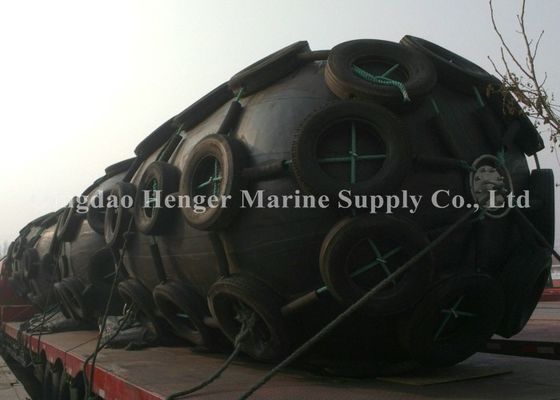 Quality Good Buoyance Performance Pneumatic Marine Rubber Barge Floating Fender factory