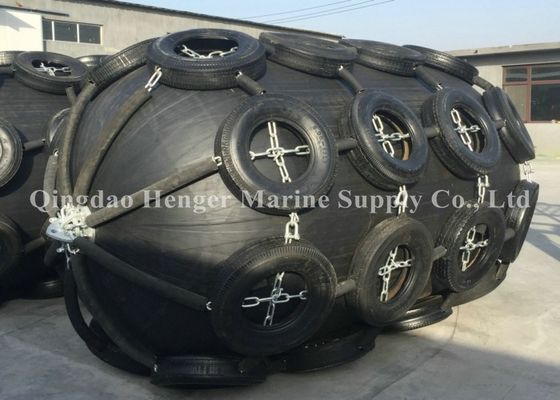 Quality 0.05Mpa 0.08Mpa Inflatable Marine Rubber Fenders , Good Air Tightness Floating Dock Rubber Fenders factory