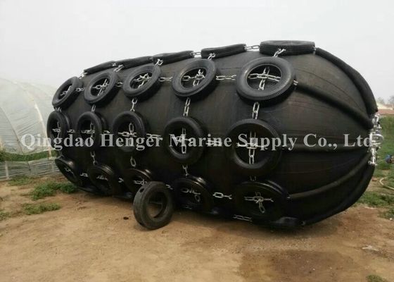 Quality Balloon Type Boat Mooring Rubber Fenders Bearing Pressure For Ship And Boat Dock Rubber Bumper factory