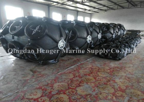 Quality 0.5m - 3.3m Safe Boat Mooring Fenders With Tyre And Chain factory