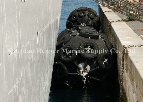 Quality Heavy Duty CCS BV Hydro Pneumatic Fender , Duarable Commercial Boat Fenders factory