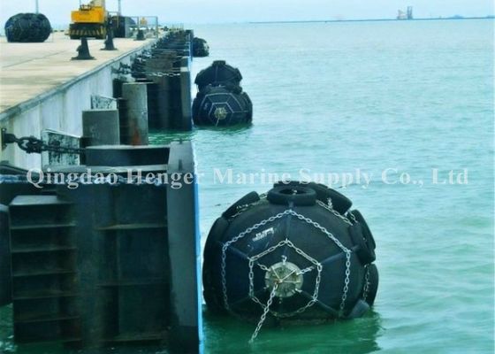 Quality ISO17357 Certificate 80KPa Good Air Tightness Marine Floating Fender for Ship To Dock factory