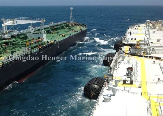 Quality Durable Pneumatic Marine Fender , 50 Kpa / 80kpa Commercial Boat Fenders factory