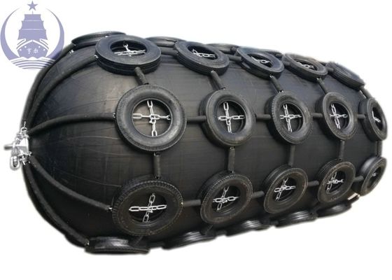 Quality Marine Black Pneumatic Dock Bumper Fender Non Deformation With Customized Size factory