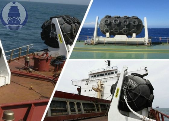 Quality Two Year Warranty High Reliability Inflatable Floating Rubber Fender with Fender Davit on Sale factory