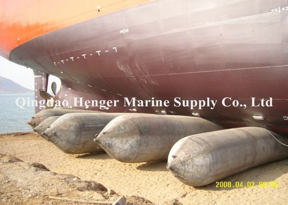 Quality High Buoyancy Force Heavy Lift Air Bags , Vessel Salvage Boat Lift Air Bags factory