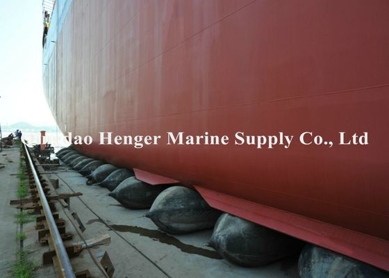 Quality High Buoyancy Force Heavy Lift Air Bags , Vessel Salvage Boat Lift Air Bags factory