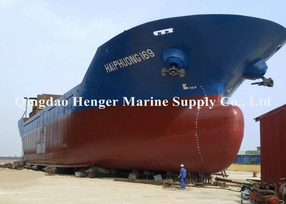 Quality Cargo Marine Underwater Inflatable Marine Airbags Higher Flexibility For Ports factory