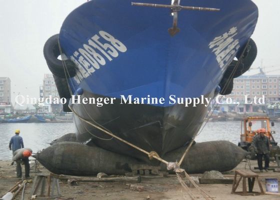 Quality Customized Inflatable Marine Rubber Airbag Ship Launching Upgrading factory