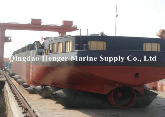 Quality Inflatable Heavy Lifting Rollers Marine Rubber Airbags Ship Launching 1.5m X 9m 8 Layers factory