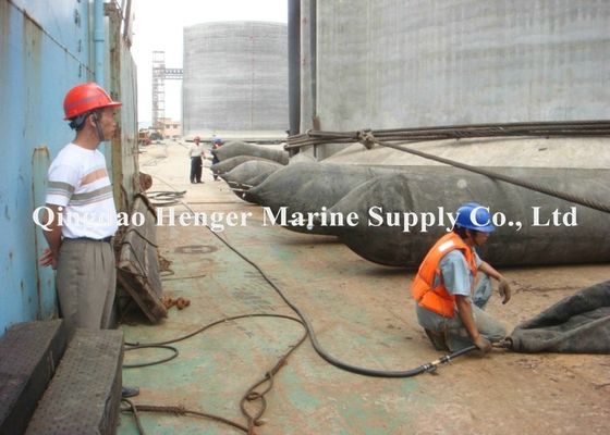 Quality Marine Air Bags Rubber Balloon Roller Ship Launching Airbags factory
