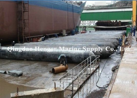 Quality Marine Air Bags Rubber Balloon Roller Ship Launching Airbags factory