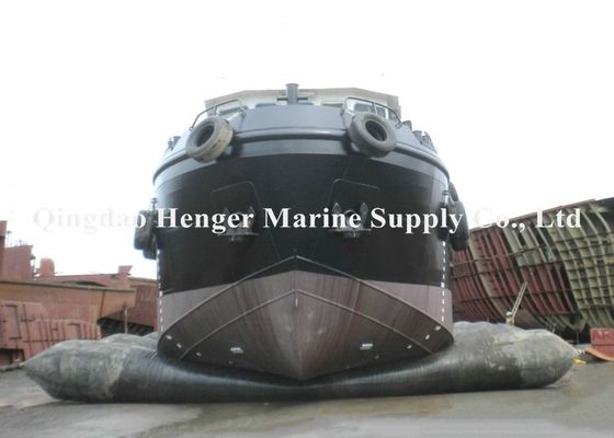Quality Dia1.5mx50m Heavy Lifting Ship Launching Airbags Packing With Pallet factory