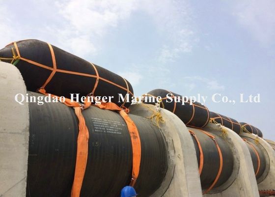 Quality Natural Rubber Boat Marine Salvage Airbags For Launching And Salvage factory