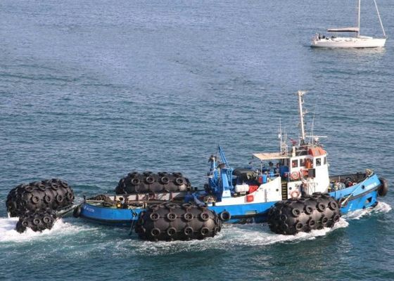 Quality Anti - Explosion Inflatable Dock Rubber  Fenders , Commercial Boat Rubber Fenders For Harbour factory
