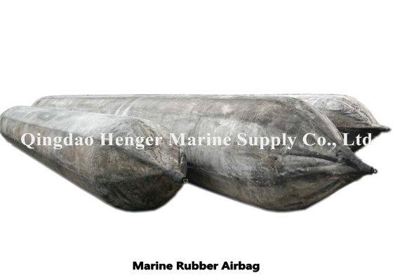 Quality Marirne Rubber Rescue Boat Recovery Airbags Fairing Line Shape For Wreck Ship factory