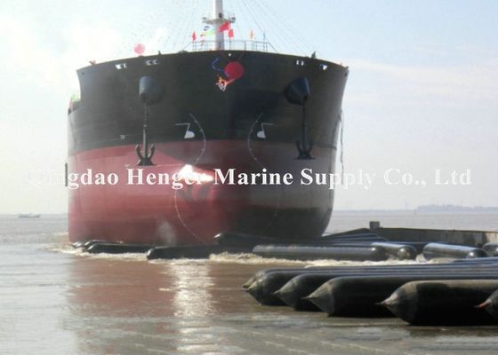Quality Hip Upgrading And Launching Black Inflatable Marine Rubber Airbag factory