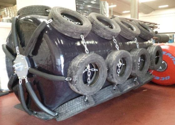 Quality Polyurethane Elastomer Marine Boat Fenders , Customized Safty Dock Fender factory