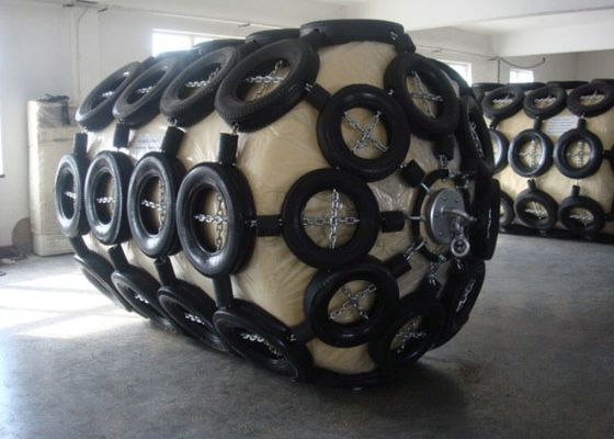 Quality EVA Foam Filled Fenders With Chain And Net For Oceam Platform With Chain And Tyre Net factory