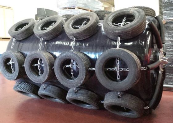 Quality ISO 17357 Certified EVA Foam Filled Fender with Customizable Density 70-110kg/m³ and 0.5m-4.8m Diameter for Marine Use factory