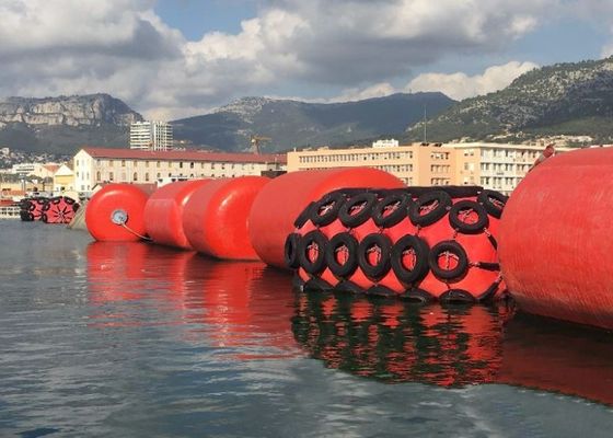 Quality ISO 17357 Certified EVA Foam Filled Fender with Customizable Density 70-110kg/m³ and 0.5m-4.8m Diameter for Marine Use factory