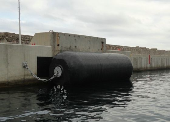 Quality Natual Rubber Material Foam Filled Fender EVA Float For Tuna Boats factory