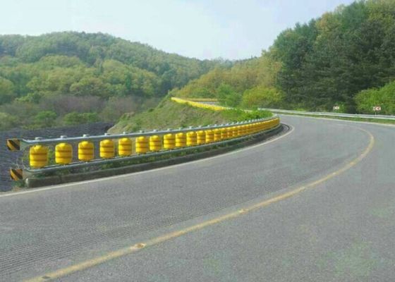 Quality Customized Color Foam Filled Safety Roller Barrier Buckets Traffic Barrier factory