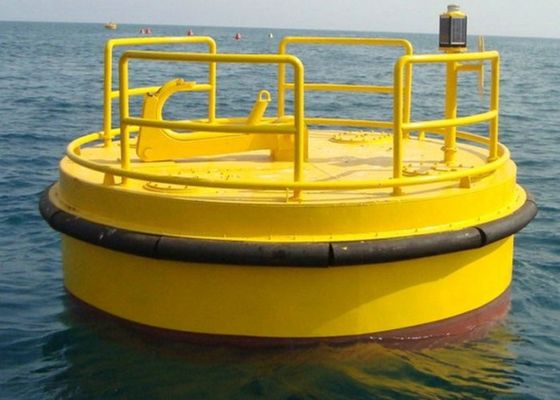 Quality Foam Filled Marine Cylindrical Steel Mooring Buoy With High Toughness factory