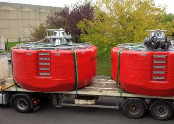 Quality Colorful Ship Mooring Buoys Marine Navigation Buoys With Exterior Polyurea Coating factory