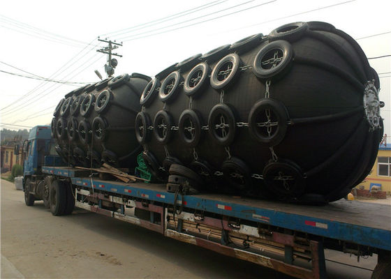 Quality Air Tightness Rubber Marine Boat Fenders Good Durability With ISO17357 factory