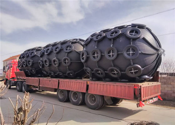 Quality Q235 Galvanized Flange Inflatable Boat Fenders High Durability For Shipyard factory