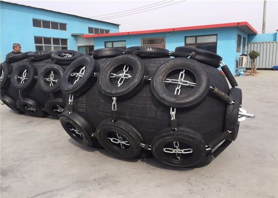 Quality Q235 Galvanized Flange Inflatable Boat Fenders High Durability For Shipyard factory