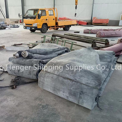 Quality Black Marine Rubber Airbag Safety Effective Green Environmental Protection factory