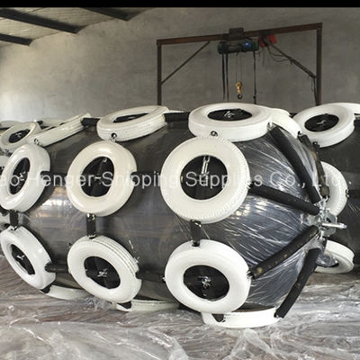 Quality Yokohama Net-Type Floating Pneumatic Marine Rubber Fenders 50/80kpa Chain Tire Net Ship-to-Ship / Port ISO 17357 All Color factory
