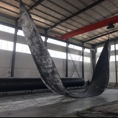 Quality 4-25 M Length Dry Dock Inflatable Rubber Ship Airbags For Marine Supplies factory