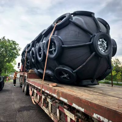 Quality Pneumatic Rubber Fender ISO17357 Certified Marine Protection factory