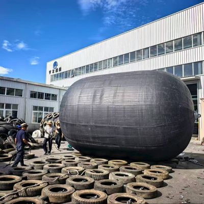 Quality 50kPa/80kPa Working Pressure Pneumatic Marine Fender with 6-10 Years Lifespan for Ship-to-ship And Ship-to-dock Protection factory