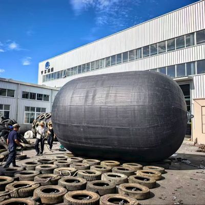 Quality Diameter 0.4M 4.5M Marine Ship Rubber Airbag DNV Durable Safety Equipment For Ship Launching And Docking Operations factory