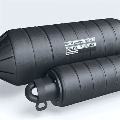 Quality ISO17357 Pneumatic Rubber Fender 2.0x3.5m Marine Grade factory