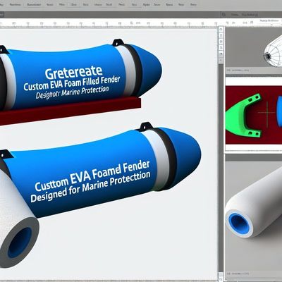 Quality Custom EVA Foam Filled Fender for Marine Protection factory