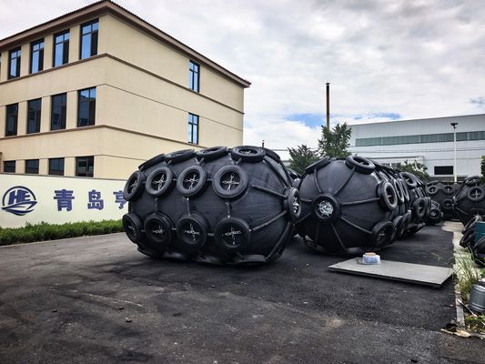 Quality Heavy-Duty Net Type Dock Fenders with 80KPa Inflation Pressure factory