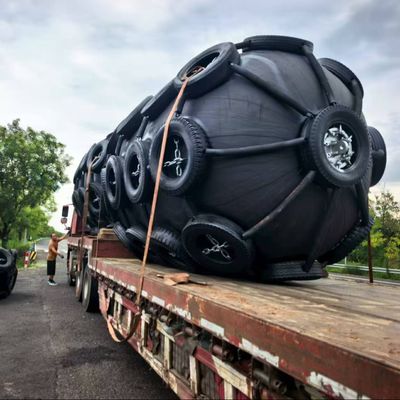 Quality Marine Pneumatic Rubber Fender with Adjustable Pressure Options and Excellent Weather Resistance for High Energy Absorption factory