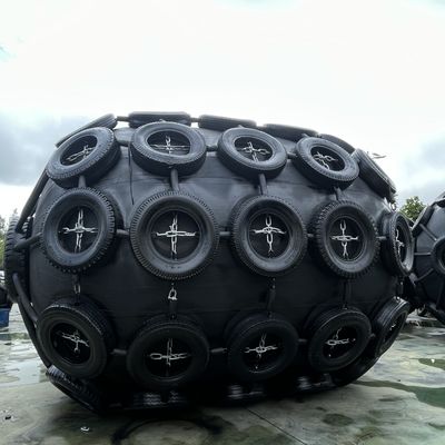 Quality Chain Tyre Net 50Kpa 80Kpa Rubber Fender Ideal for Commercial Shipping and Docking Facilities Offering Impact Cushioning factory