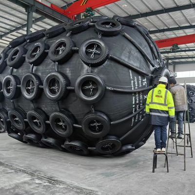 Quality Pneumatic Rubber Fender for Sts/Std Applications CCS/BV/Lr/Dnv Approved factory