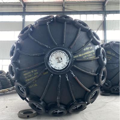 Quality Customized ISO17357 Standard Pneumatic Rubber Fender with 50kpa & 80kpa Pressure Options factory