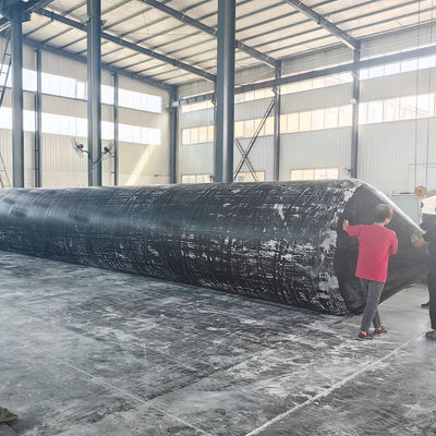 Quality 80Kpa Inflatable Marine Ship Rubber Airbag Length 5M 27M For Safe Ship Launching Effective Docking Protection factory