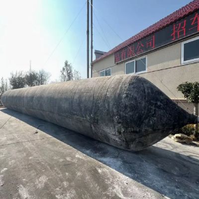 Quality 80Kpa Inflatable Marine Ship Rubber Airbag Length 5M 27M For Safe Ship Launching Effective Docking Protection factory