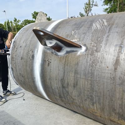 Quality Large-Diameter Steel Floating Mooring Buoy for Marine Offshore Applications factory