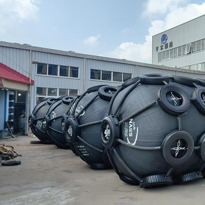 Quality Customized ISO17357 Standard Pneumatic Rubber Fender with 50kpa & 80kpa Pressure Options factory